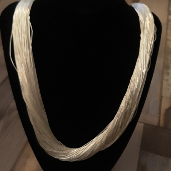 Southwestern sterling necklace - Picture 4 of 5